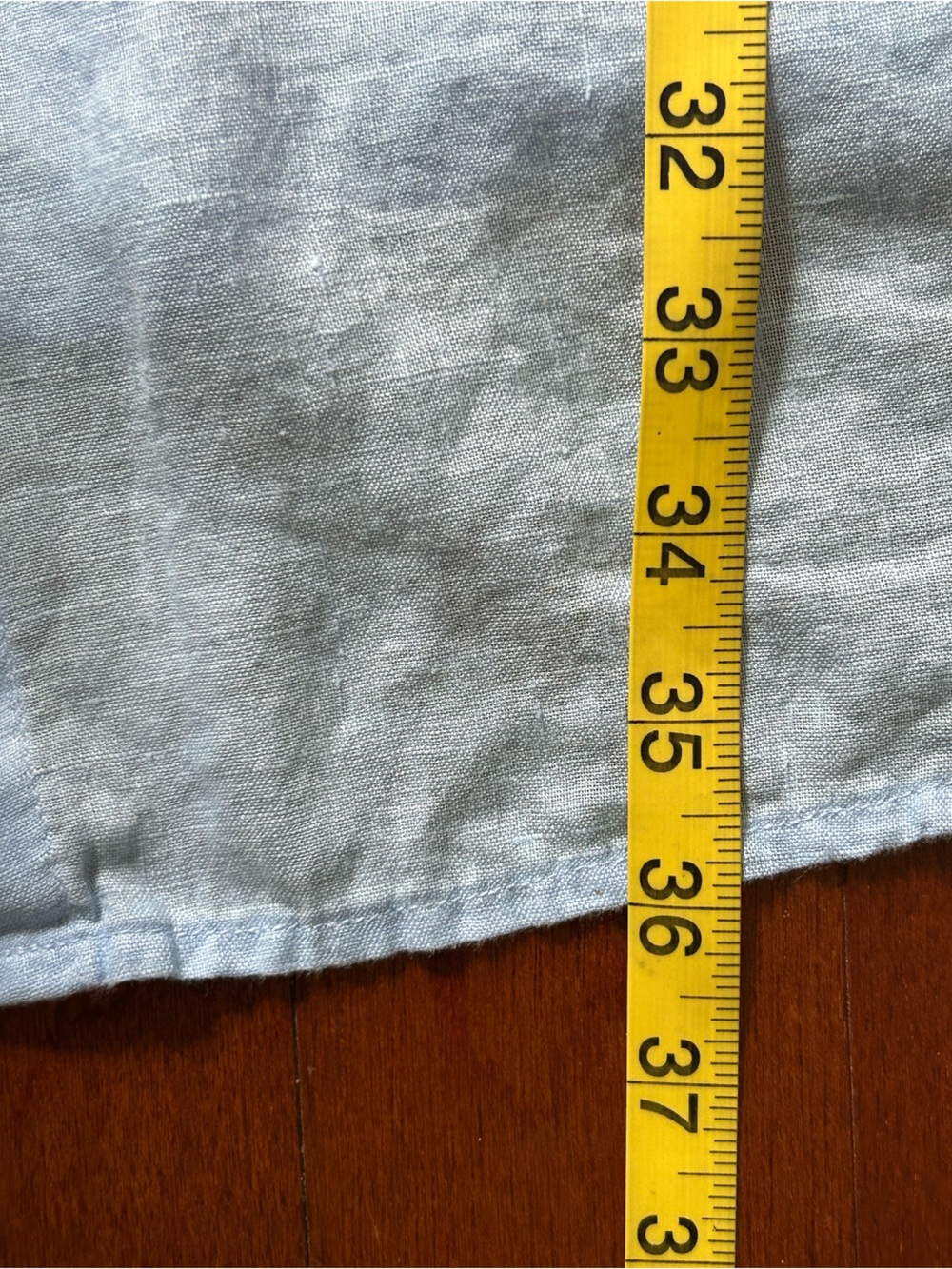 Gap Linen Oversized Boyfriend Shirt Button-Up Women’s XXL Blue Coastal - Picture 6 of 6